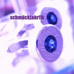 manschettenknöpfe<br/>925/000 silber<br/>synthetisch safir