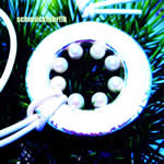 anhänger<br/>925/000 silber<br/>süsswasserperlen<br/>lederband